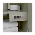 thumbnail image 4 of 36" Bathroom Vanity Set - Light Green, Marble Top, Sink, Mirror & Bronze Trim, 4 of 6