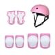 thumbnail image 1 of 7 piezas Guardias de Equipo de protección del casco para bicicletas para niños, almohadillas manuales de resistencia de impacto almohadillas de rodill Rosa, 1 of 8