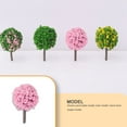 thumbnail image 3 of tssuouriy Model Flower Small Size DIY Prop Workmanship Home Decor Building Layout Sand Table Plant Cluster Artificial Tree, 3 of 6