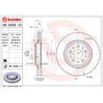 thumbnail image 2 of Par de DISCOS VENTILADOS MONTEGO 2005 al 2007 MERCURY 3.0L V6 Delanteros Brembo ., 2 of 5