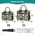 thumbnail image 2 of Large Insulated Lunch Bags for Women Men Leakproof Thermal Meal Lunch Tote Bag for Office Work Picnic Travel Cute Colorful Chickens Pattern 9L, 2 of 6