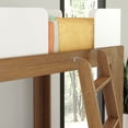 thumbnail image 4 of Max & Lily Twin Loft Bed, Mid-Century Modern Solid Wood High Loft Beds for Kids, 4 of 12