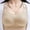 Yellow, variant on UYISJ Wireless Support Bras for Older Women Lift No Underwire Plus Size Bras Full Coverage Comfort Breathable Bralettes