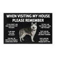 thumbnail image 3 of Mortilo Siberian Chihuahua Doormat Kitchen Bath Dog Interior Monologue Doormat Funny Cute Doormat Door Mat Welcome Friends Doormat Funny Doormat New Home Door Mat kitchen decor D, 3 of 4