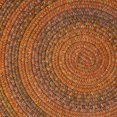 thumbnail image 4 of Colonial Mills Rug RU70R048X048 Rustica - Audubon Russet 4 ft. round Braided Rug, 4 of 5