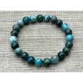 thumbnail image 6 of Apatite Crystal Bead Bracelet 8mm, Wholesale Genuine Apatite Stretch Gemstone Bracelet, Gift for Men & Women (2), 6 of 9