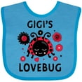 thumbnail image 3 of Inktastic Valentine's Day Gigi's Lovebug Boys or Girls Baby Bib, 3 of 4