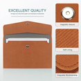 thumbnail image 3 of A4 File Holder File Organizer Filing Envelope Briefcase Sleeve Tablet Sleeve Magnetic Snap Button, 3 of 5