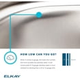 thumbnail image 6 of Elkay Lustertone Classic Stainless Steel 17" x 22" x 5-1/2", Single Bowl Drop-in ADA Sink, 6 of 7