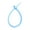 C, variant on 22cm Colored Small Star Silicone Rope DIY Jewelry Keychain Accessories Self-Locking Strap Lanyard Strap Easy to Use