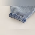 thumbnail image 5 of Children Overalls Set with Long Sleeve Striped Shirt and Animal Pattern Denim Suspender Pants for Infant Toddler Boys Girls, 5 of 5