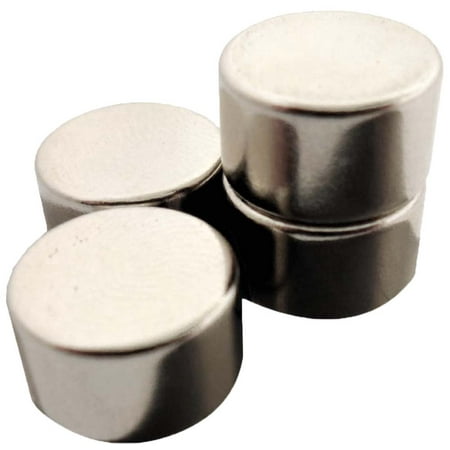 4 Piece Rare Earth Magnets, 3 Lb Capacity (ToolUSA: