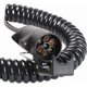 thumbnail image 3 of Pin Trailer Socket and Plug with 2m Extension Cable Connector for Tow Hitch Caravan Vehicle Truck Accessories 7 Way Type N, 3 of 4