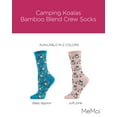 thumbnail image 2 of MeMoi Camping Koalas Bamboo Blend Crew Socks - Mens - Male, 2 of 8