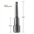 thumbnail image 6 of Arkzeo Annular Cutter Arbor With Morse Taper MT2 For 3/4 Inch Weldon Shank Annular T1E, 6 of 9