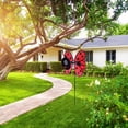 thumbnail image 3 of Ladybug Garden Spinner - 3D Dual-Layer Wind Spinner for Yard and Garden Decor, Cute Insect Pinwheel Whirligig with Metal Stake for Outdoor Patio Lawn Ornament, Red and Black, 3 of 9