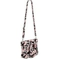 thumbnail image 2 of Vera Bradley Women's Recycled Cotton Floral Multi-Strap Shoulder Bag, Black Floral, Botanical Paisley, 2 of 7