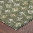 thumbnail image 3 of Addison Rugs Chantille Indoor/Outdoor Transitional Floral Olive Machine Washable Rectangle Rug, 8' x 10', 3 of 8