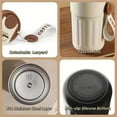 thumbnail image 6 of 316 Stainless Steel Travel Mug with Temperature Display，2026 New 450ml Portable Smart Coffee Mug, Leak-proof Vacuum Insulated Mug, Suitable for Hot and Cold Tea Drinks, 6 of 8