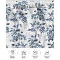 thumbnail image 5 of Blue Fruit Wrap Around Bed Skirts for Queen Bed 16" Drop,Bed Skirt with Adjustable Elastic Belt Dust Ruffle Bed Valance for Bedroom Hotel Vintage Plant Nature Botanical Flower Floral Bed Frame Cover, 5 of 7