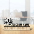 thumbnail image 4 of Handmadetneonsign Endocrinologist Metal Nameplate, Endocrinologist Desk Nameplate, Desk Name Plate Decor 47313, 4 of 5