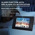 thumbnail image 4 of Logia 5-in-1 Wifi Weather Station with LED Display and Solar, 5-Function Indoor/Outdoor, 4 of 8