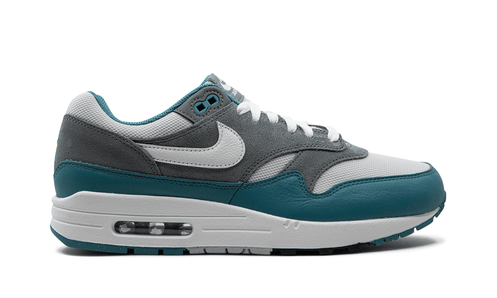 NIKE MENS Air Max 1 SC "Noise Aqua" FB9660 001 from Stadium Goods