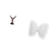 thumbnail image 5 of Figura De Ciervo Con Lazo, Adorno Moderno De Resina Para Cojín, Decoración Para Sofá, Mesita De Noche, Hogar, Oficina, Estudio O Habitación., 5 of 8