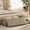 Camel Brown, variant on Storage Ottoman, Foldable Foot Rest With, End Of Bed, Storage Chest, Living Room, Bedroom, Entryway, White