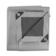 thumbnail image 1 of Lona Dogotuls Polietileno Color Gris 12X16 Pulgadas Reforzadas Multiusos Doble Costura para Exteriores, 1 of 1