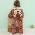 thumbnail image 6 of Kayotuas Winter Warmth with Baby Animal Costume Lion Cat Squirrel Dog Hooded Romper, 6 of 6