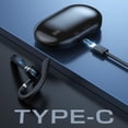 thumbnail image 4 of Wireless Bluetooth Earpiece 55H Talk Time, Hands Free Headset with ENC Noise Canceling Mic, Smart Digital Display Charging Case, Single Ear Headset for Driving Work Cell Phone, 4 of 6