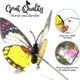 thumbnail image 4 of Mariposas jardín jardín plantador colorido caprichoso mariposa estacas decoración, 4 of 5