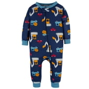 Onesies Brand Gender Neutral Footless Unionsuits, 3-Pack, Sizes 0/3 Months - 5T