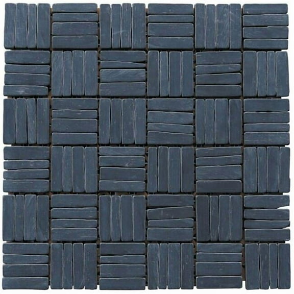 Alternate Pattern Mosaic - Black Slate