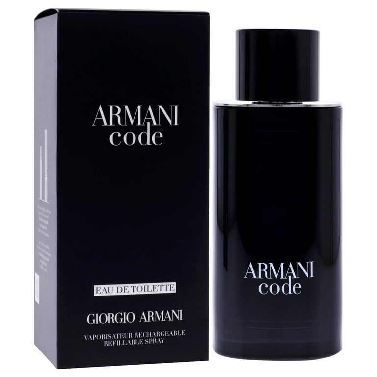 Armani Code Eau De Toilette Spray Refillable By Giorgio Armani - 4.2 oz Armani Code Eau De Toilette Spray Refillable By Giorgio Armani - 4.2 oz