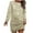 Yellow, variant on IROINNID Christmas Dresses for Women Christmas Printed Long Sleeve Round Neck Short Sweatshirt Dresses Deals,Gray