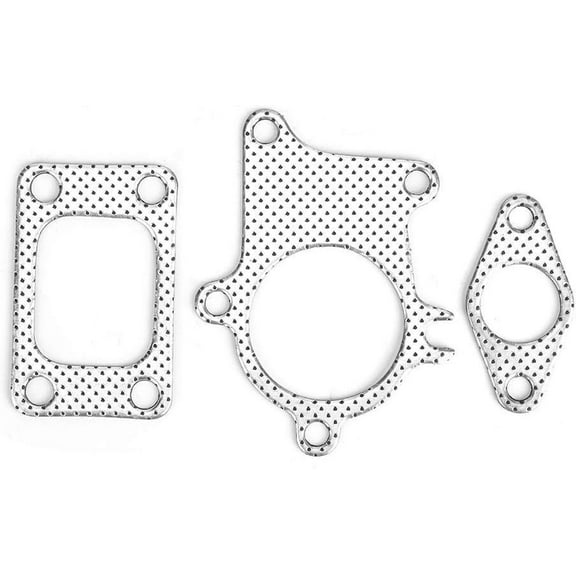 38mm Wastegate Gasket 5 Bolt Down Combo Kit for T3/T4 Holset Turbocharger Pipe