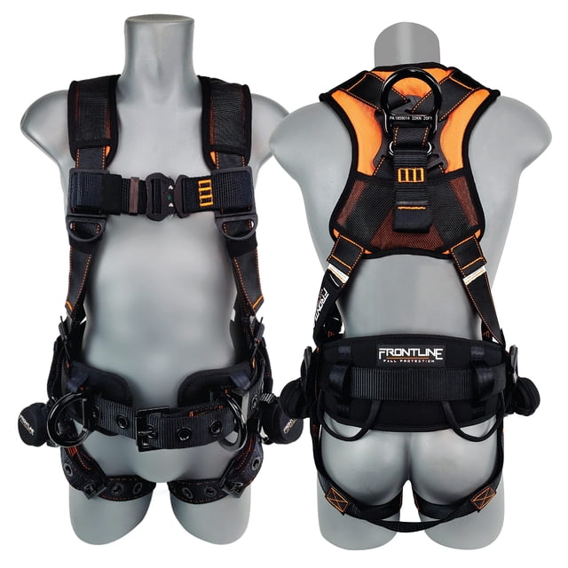 Arnés de cuerpo completo FRONTLINE Combat Lite 110CTB de aluminio