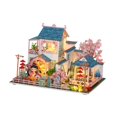 thumbnail image 2 of Kits de casa de muñecas en miniatura Hugo con juego de muebles modelo de China para regalo creativo, 2 of 9