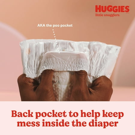 Huggies Little Snugglers Baby Diapers, Size 3, 76 Ct
