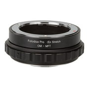 Fotodiox OM-MFT-DLX-Stretch 35 mm DLX Stretch Lens Mount Adapter for Olympus Zuiko SLR to Micro Four Thirds Mount