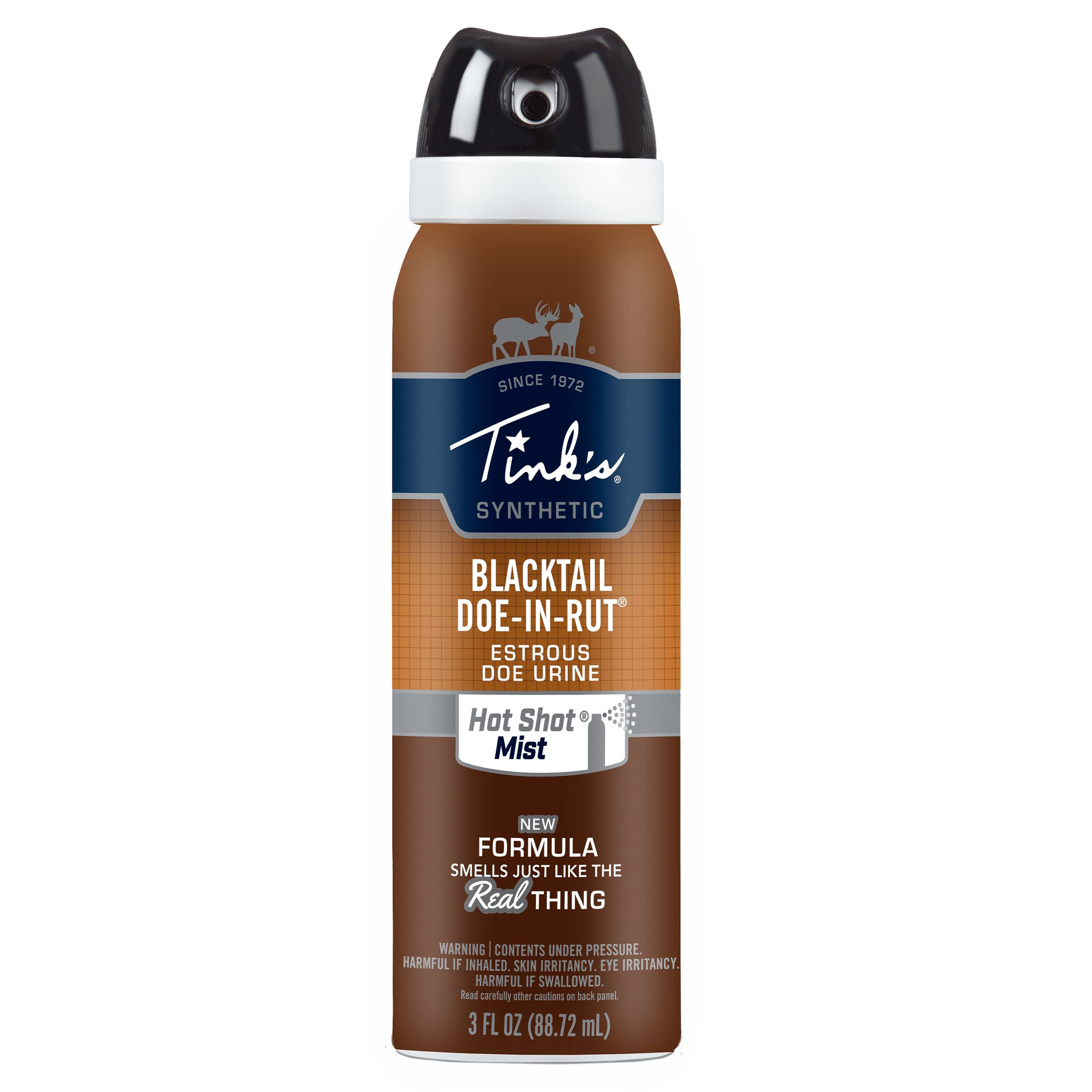 Tink's Blacktail Doe-in-Rut Hot Shot Mist - 3 oz. Can Deer Lure -  Walmart.com