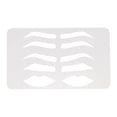 thumbnail image 2 of Eyebrow Lip  Stencil,  Microblading Eyebrow  Template, Reusable Makeup Eyebrow Lip Template Microblading Supplies, 2 of 8