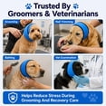 thumbnail image 3 of Noise Canceling Ear Wrap, Adjustable Dog Ear Muffs Noise Protection for Grooming Bathing Swimming, Quiet Pet Calming Cover for Fireworks Travel, 3 of 6