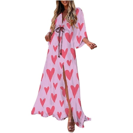 

Dresses for Women White Dress Women s Summer Dress Sleeve Casual Swing Dress Longuette Dress Maternity Dress Sexy Dresses for Women Dress Pants Women Long Dresses for Women Clearance 2023 Pink L