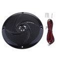 thumbnail image 1 of Sistema De Sonido De Altavoz Redondo Impermeable Negro Para Barco Marino Coche RV Sunnimix Altavoces marinos, 1 of 6