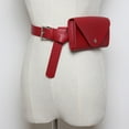 thumbnail image 2 of VERDANVERSE Phone Bags for Women Envelope Waist Pack Red PU 1Set, 2 of 11