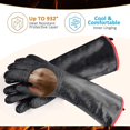 thumbnail image 3 of Parrilla resistente al calor de los guantes, cocina que manipula el calor de alta temperatura de la comida caliente, 3 of 5