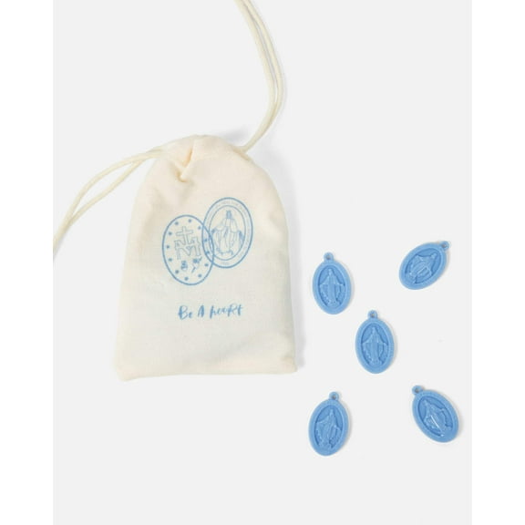 Be A Heart Plastic Miraculous Medals - Pack of 25